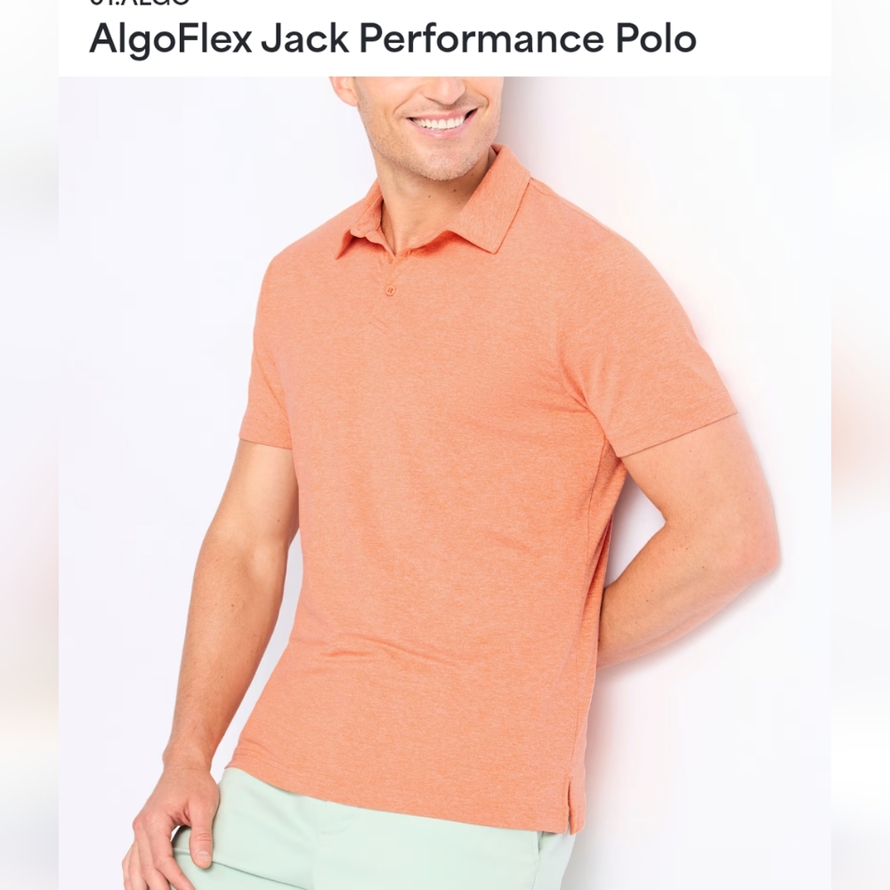 01.AlgoAlgoFlex Jack Performance Polo